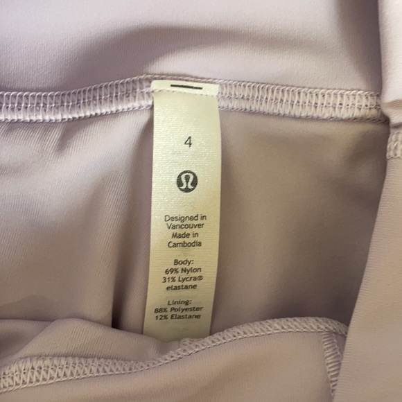 NWT LULULEMON LAVENDER WUNDER UNDER LEGGINGS 25" 4 - Picture 7 of 10